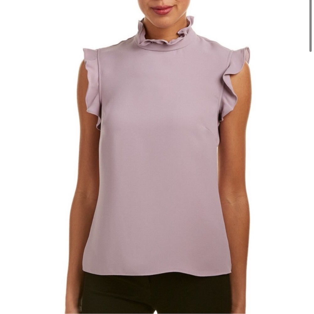 ALICE & TRIXIE SNAKESKIN PRINTED BLOUSE